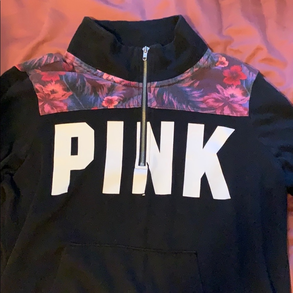 Floral pink jacket